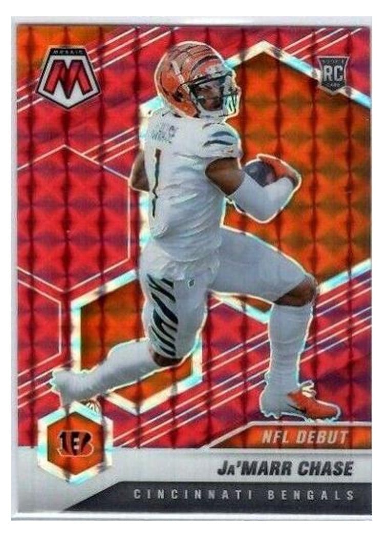 2021 Panini Mosaic Ja'Marr Chase #247 card