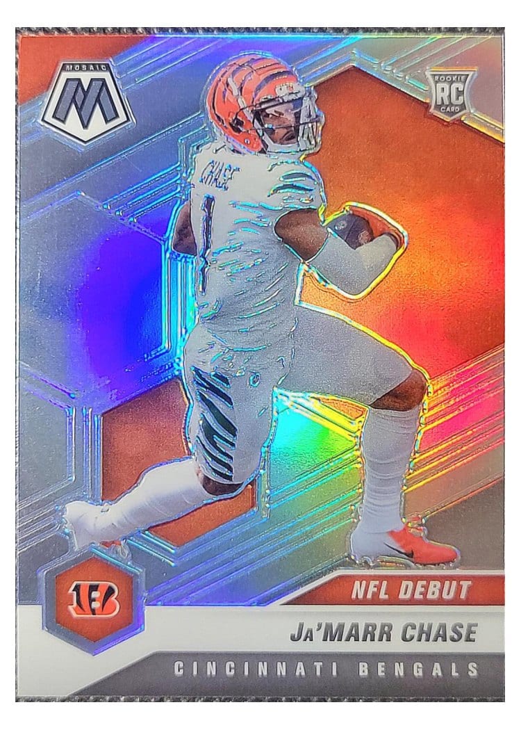 2021 Panini Mosaic Ja'Marr Chase #247 card