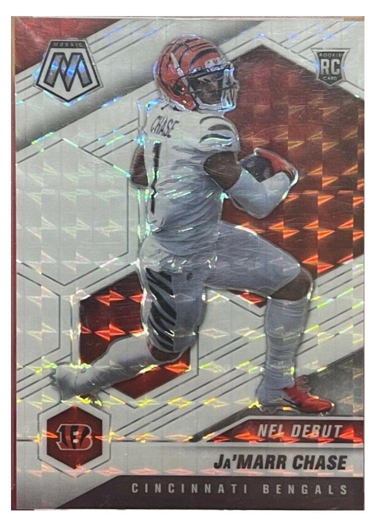 2021 Panini Mosaic Ja'Marr Chase #247 card