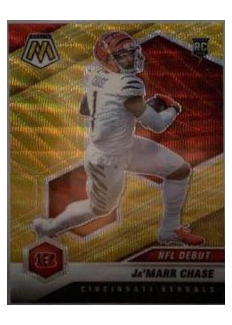 2021 Panini Mosaic Ja'Marr Chase #247 card