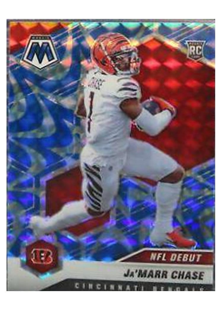 2021 Panini Mosaic Ja'Marr Chase #247 card