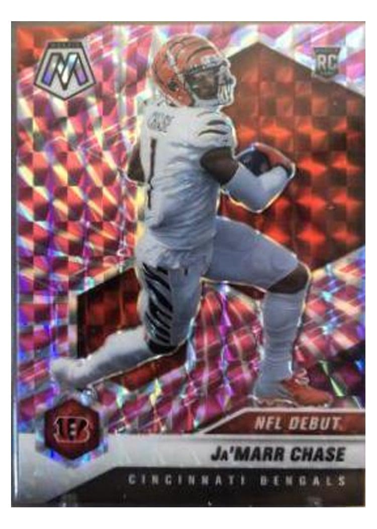2021 Panini Mosaic Ja'Marr Chase #247 card