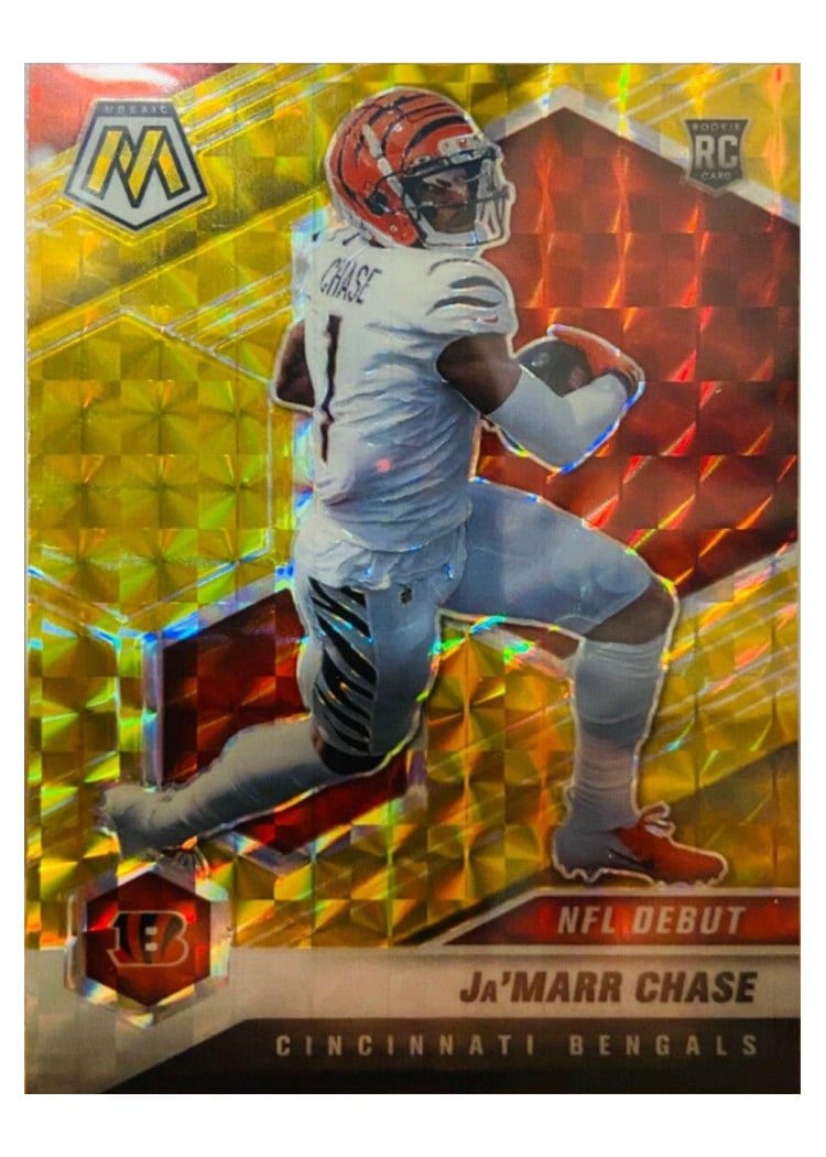 2021 Panini Mosaic Ja'Marr Chase #247 card