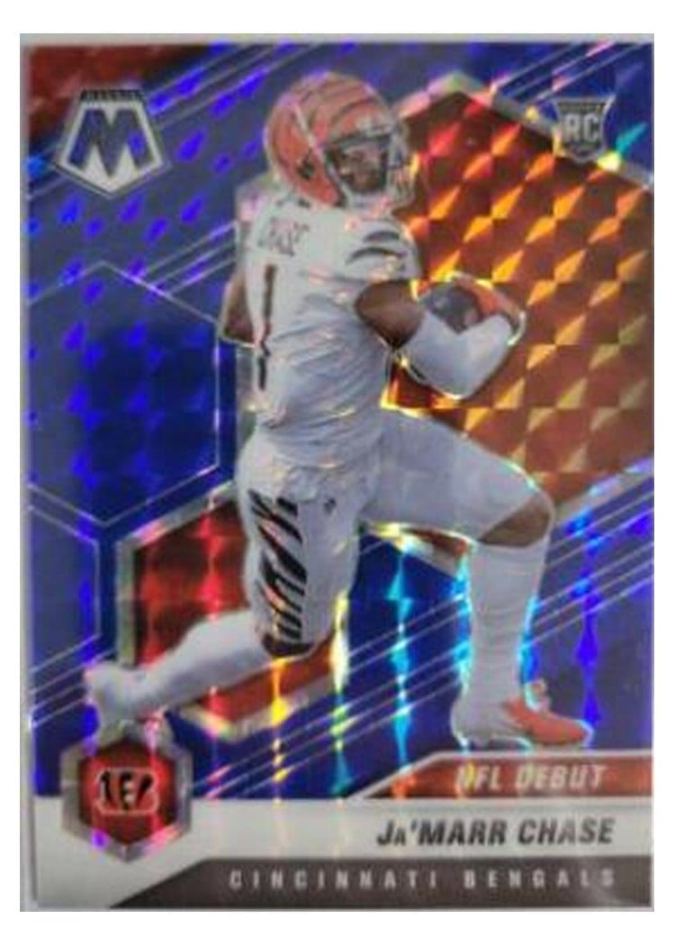 2021 Panini Mosaic Ja'Marr Chase #247 card