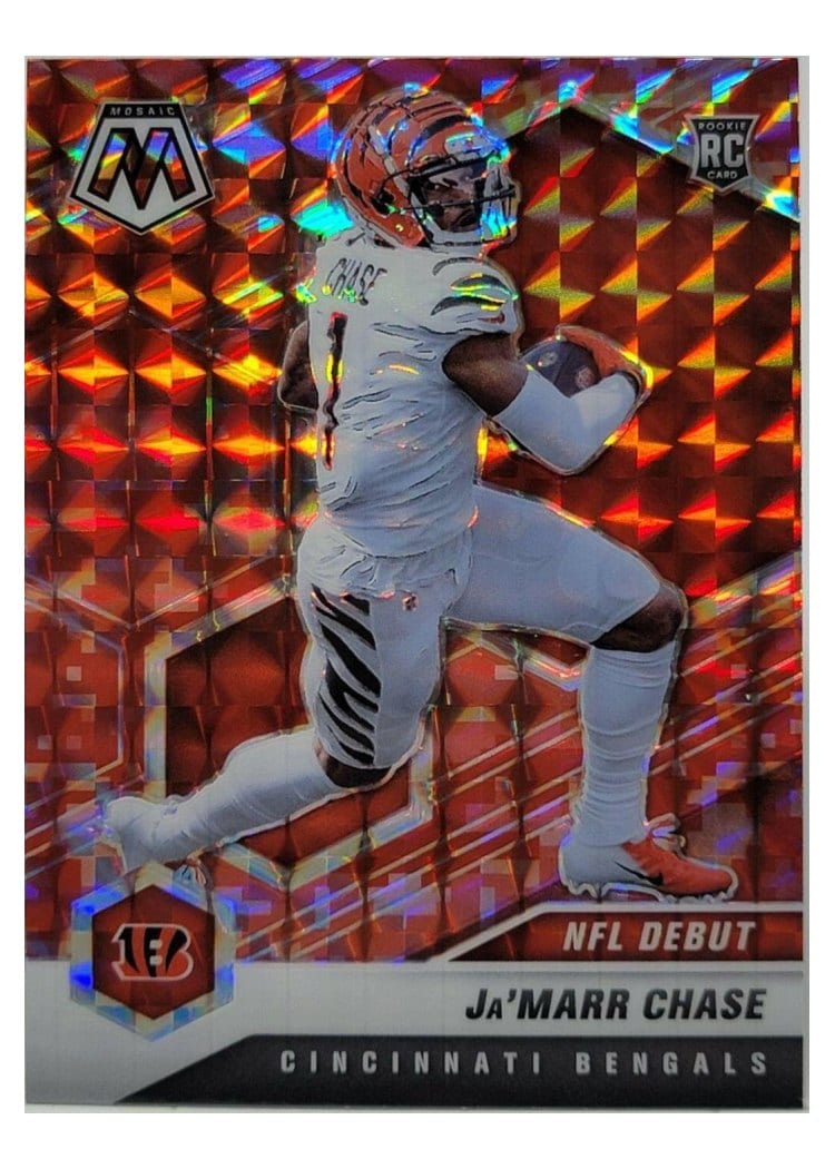 2021 Panini Mosaic Ja'Marr Chase #247 card