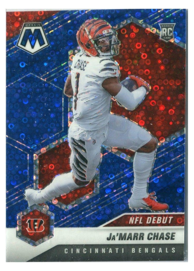2021 Panini Mosaic Ja'Marr Chase #247 card