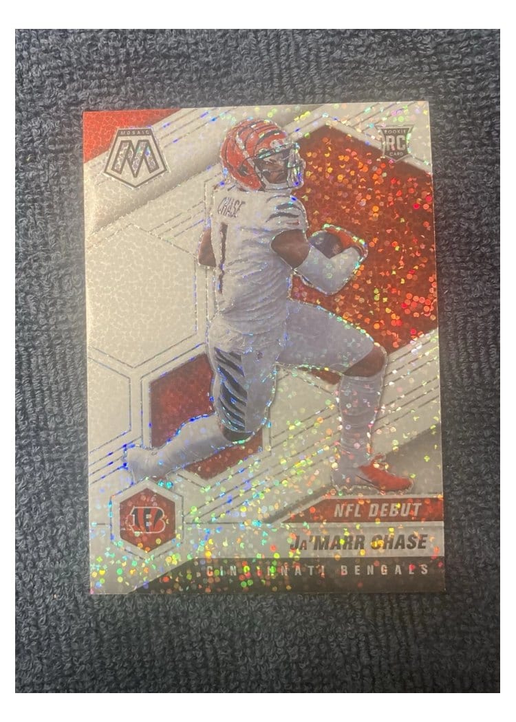 2021 Panini Mosaic Ja'Marr Chase #247 card