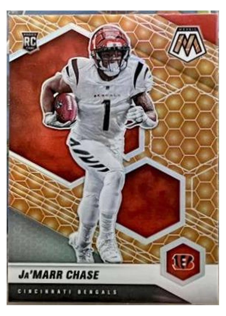 2021 Panini Mosaic Ja'Marr Chase #307 card