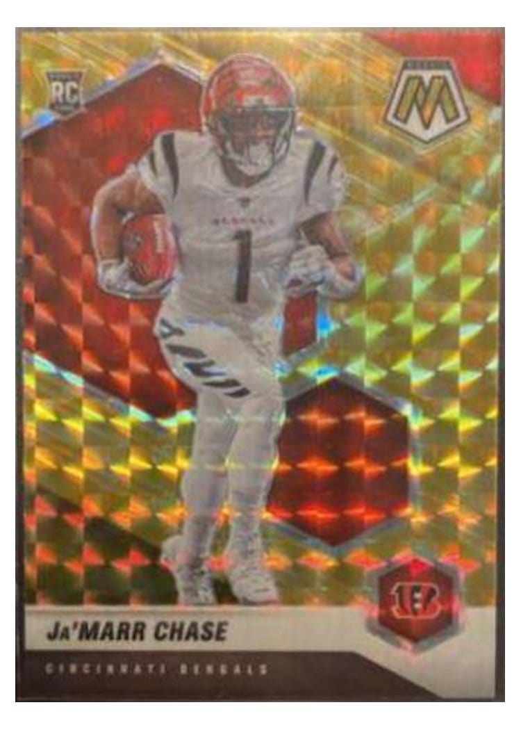 2021 Panini Mosaic Ja'Marr Chase #307 card