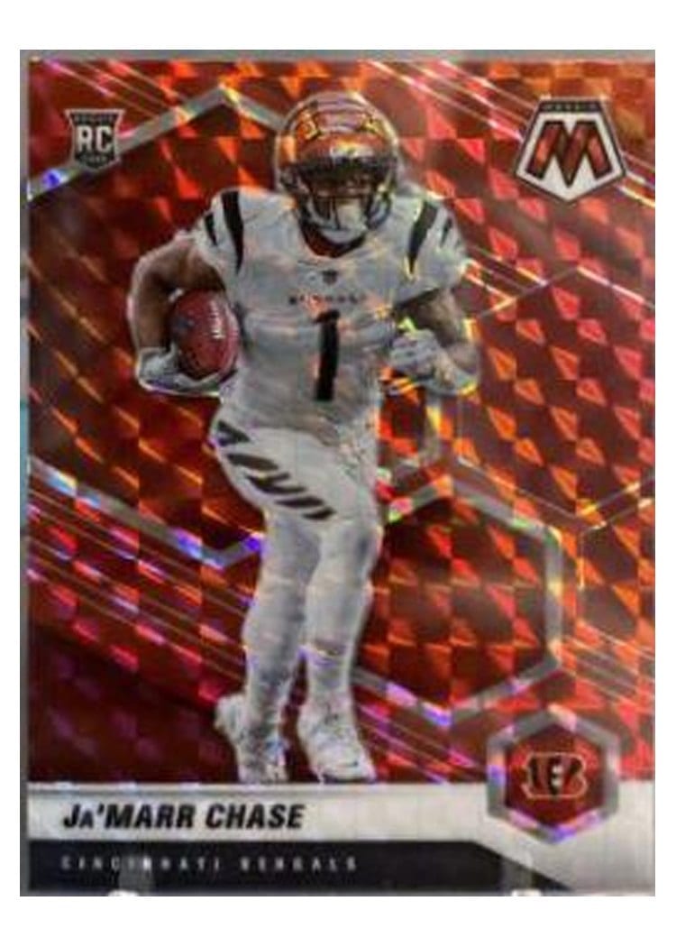 2021 Panini Mosaic Ja'Marr Chase #307 card