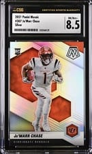2021 Panini Mosaic Ja'Marr Chase #307 card