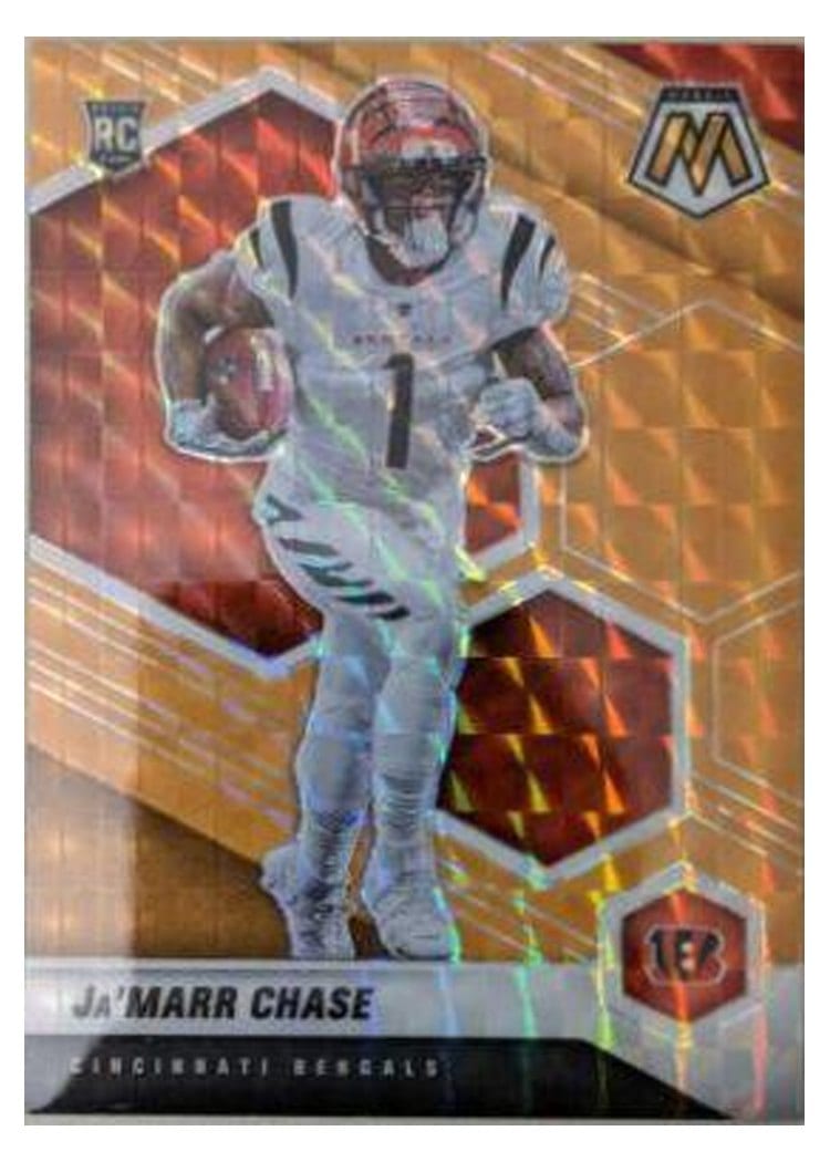 2021 Panini Mosaic Ja'Marr Chase #307 card