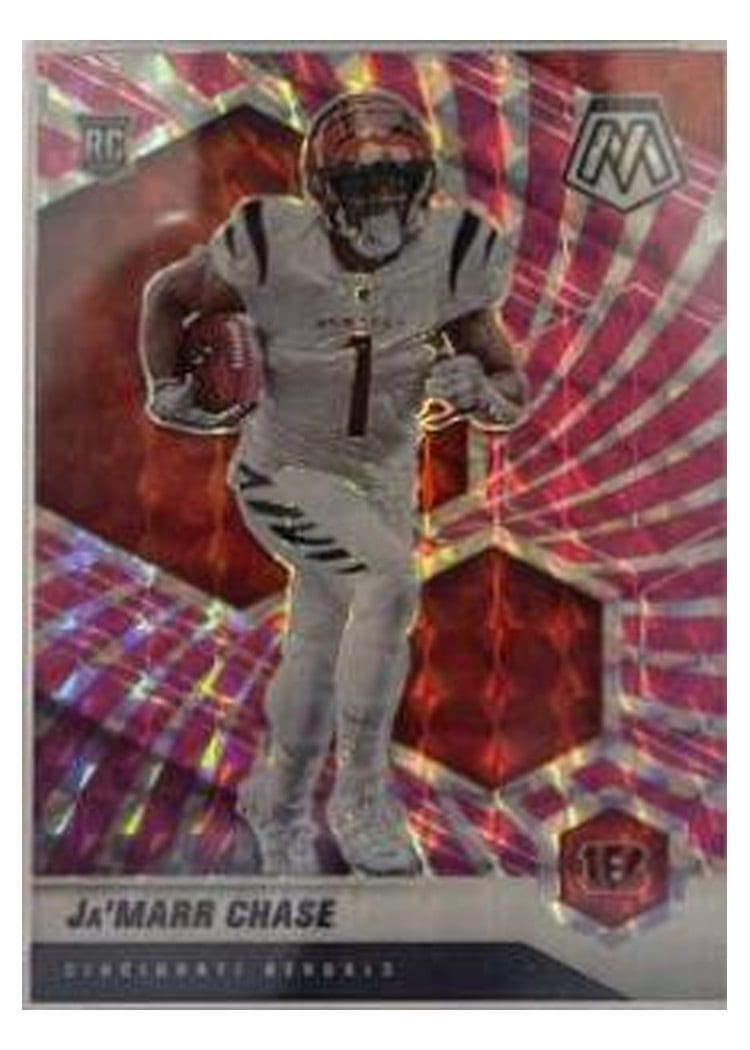 2021 Panini Mosaic Ja'Marr Chase #307 card