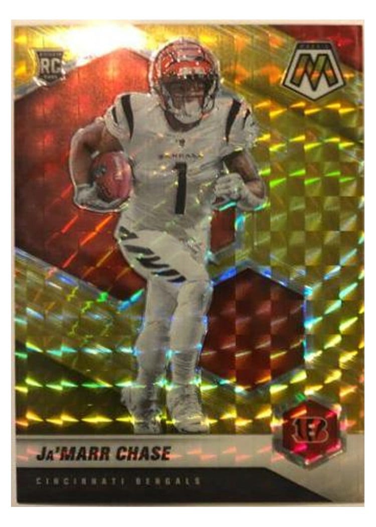 2021 Panini Mosaic Ja'Marr Chase #307 card