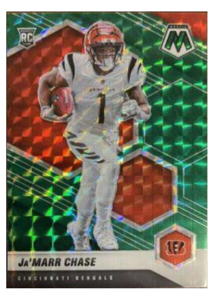 2021 Panini Mosaic Ja'Marr Chase #307 card