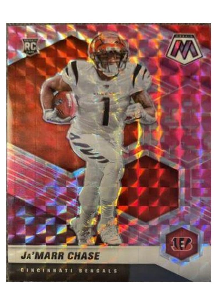 2021 Panini Mosaic Ja'Marr Chase #307 card
