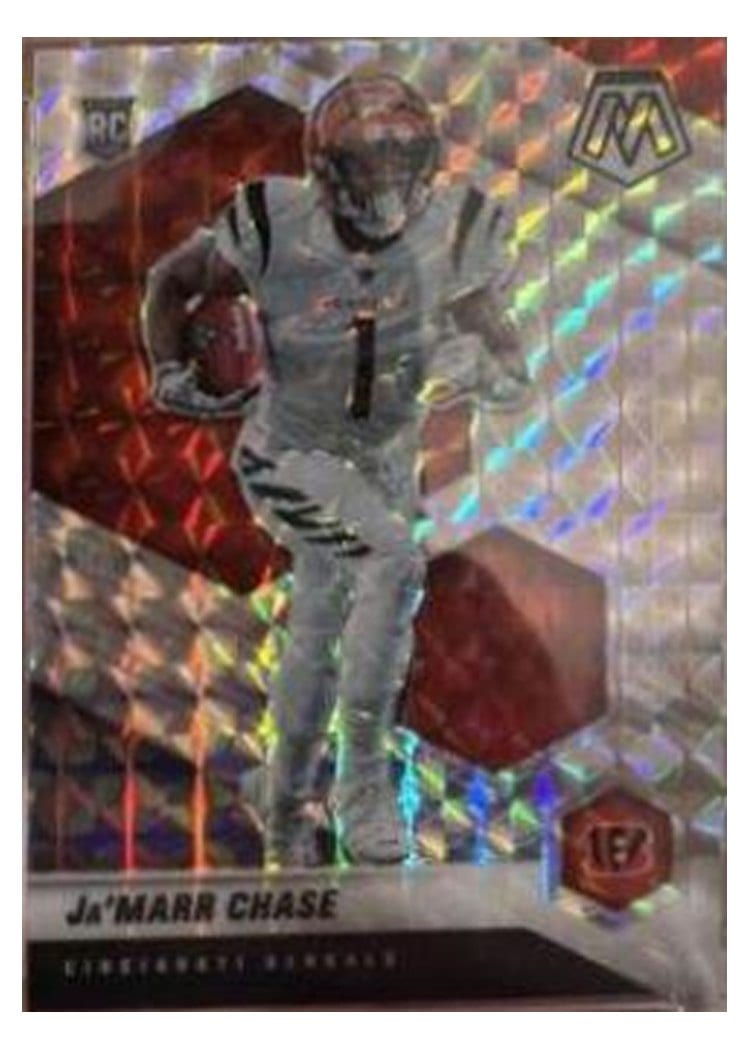 2021 Panini Mosaic Ja'Marr Chase #307 card