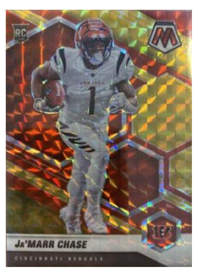 2021 Panini Mosaic Ja'Marr Chase #307 card