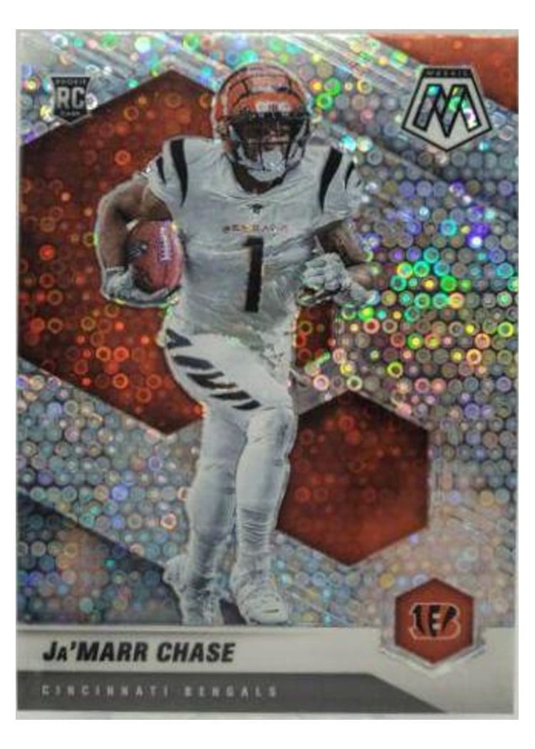 2021 Panini Mosaic Ja'Marr Chase #307 card