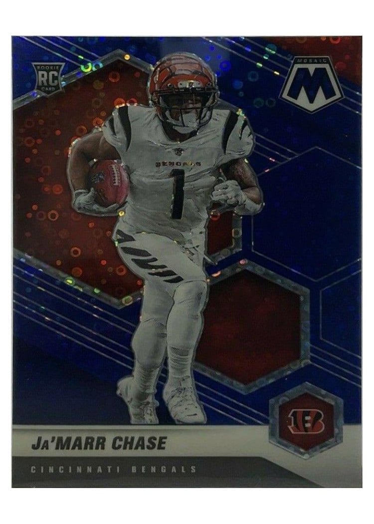 2021 Panini Mosaic Ja'Marr Chase #307 card
