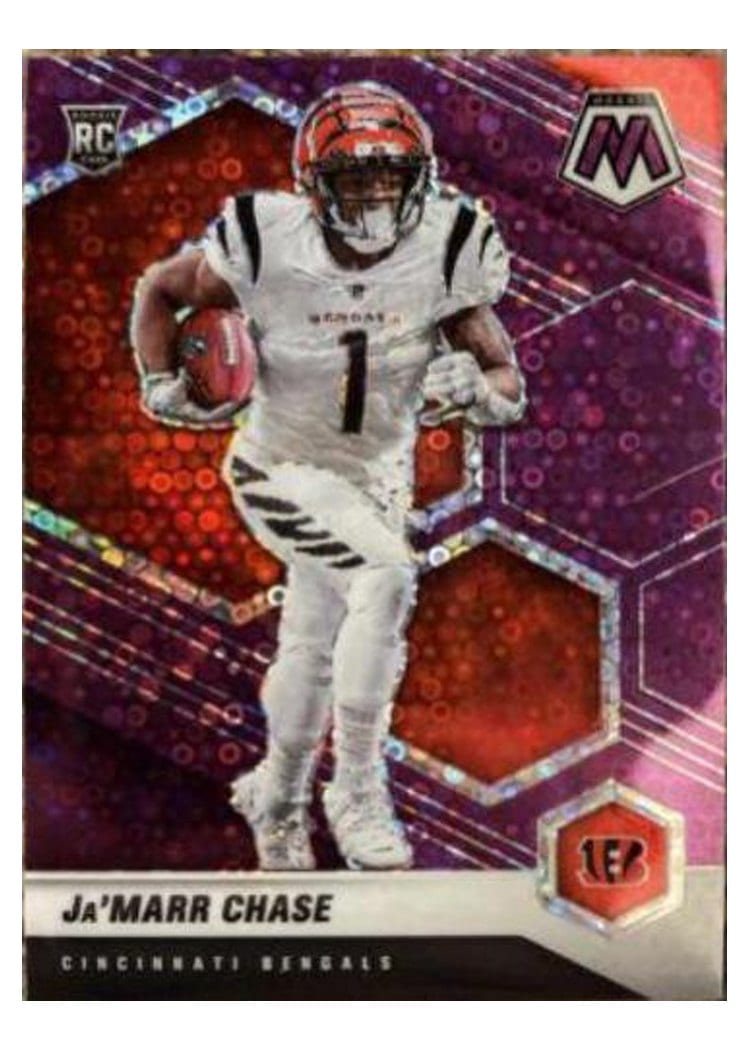 2021 Panini Mosaic Ja'Marr Chase #307 card