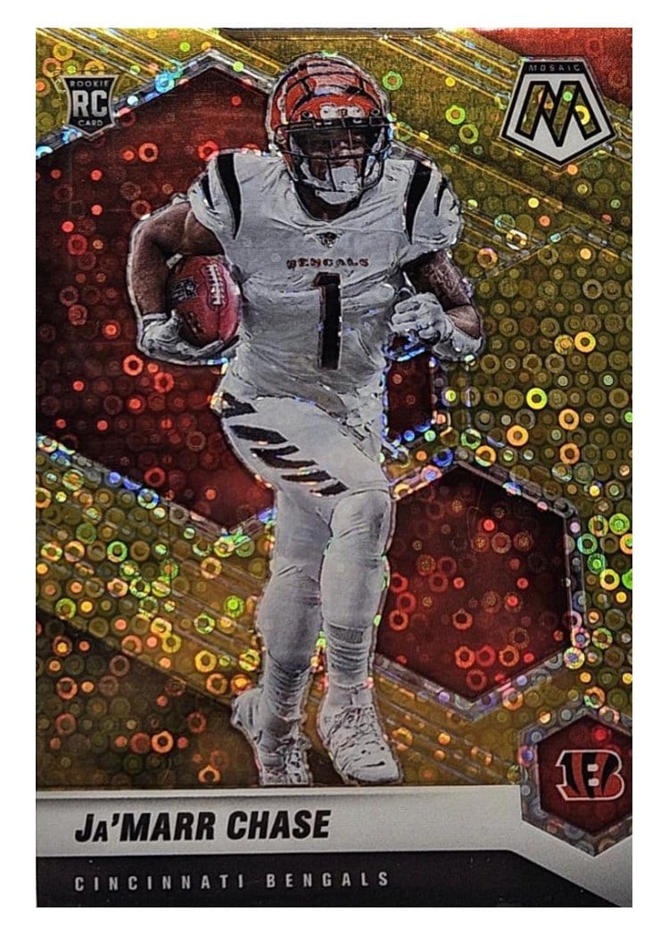 2021 Panini Mosaic Ja'Marr Chase #307 card