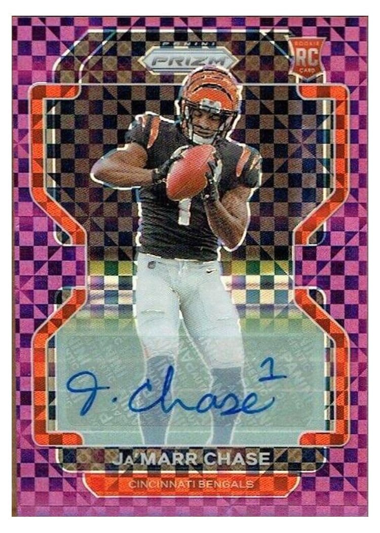 2021 Panini Prizm Ja'Marr Chase #337 card