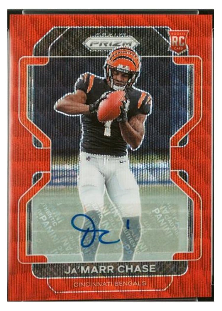 2021 Panini Prizm Ja'Marr Chase #337 card