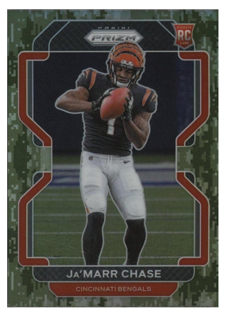 2021 Panini Prizm Ja'Marr Chase #337 card