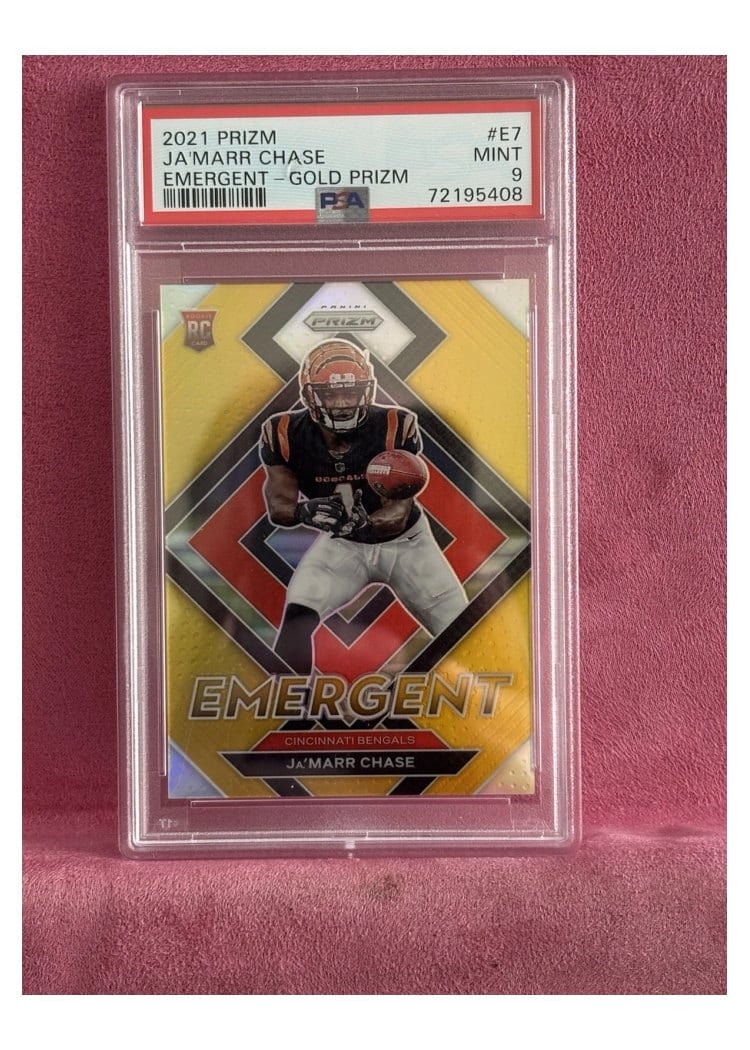 2021 Panini Prizm Ja'Marr Chase #337 card