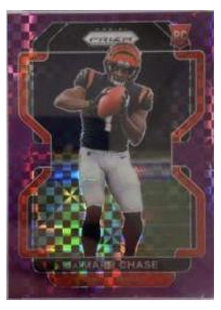 2021 Panini Prizm Ja'Marr Chase #337 card