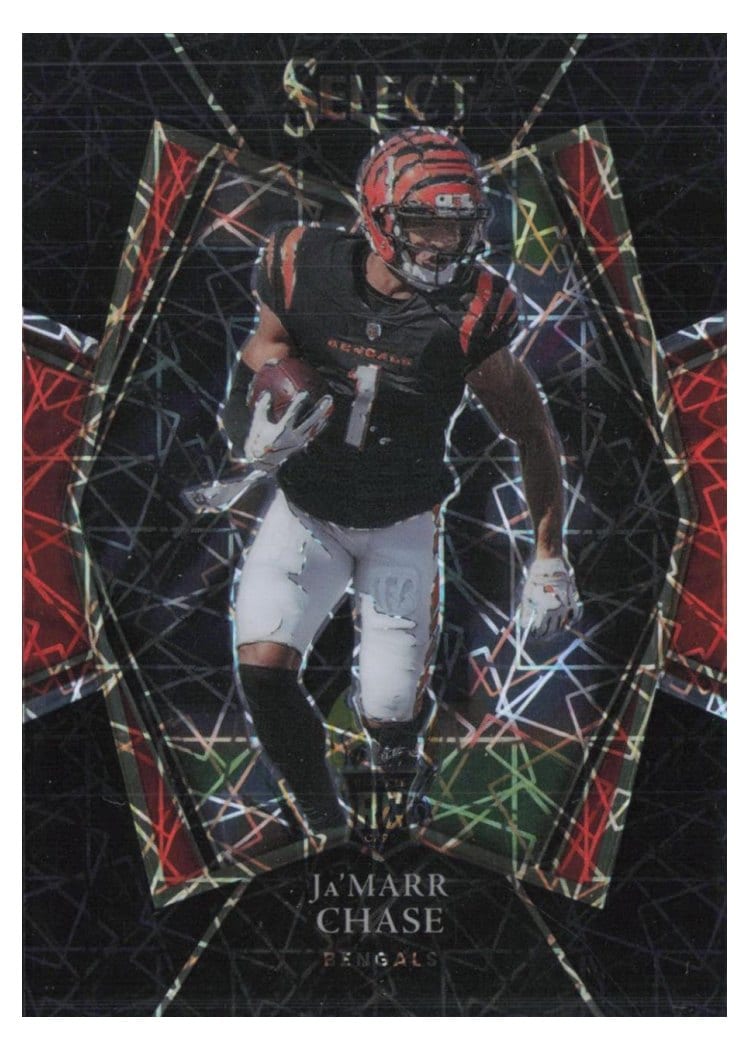 2021 Panini Select Ja'Marr Chase #147 card