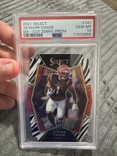 2021 Panini Select Ja'Marr Chase #147 card