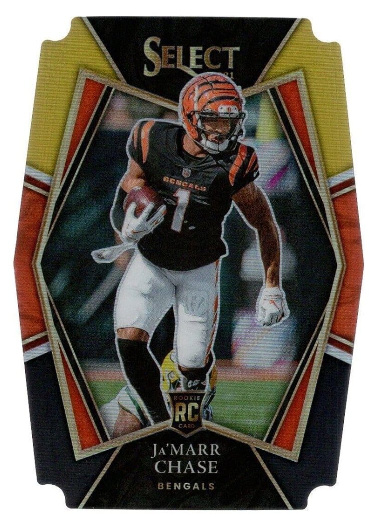 2021 Panini Select Ja'Marr Chase #147 card