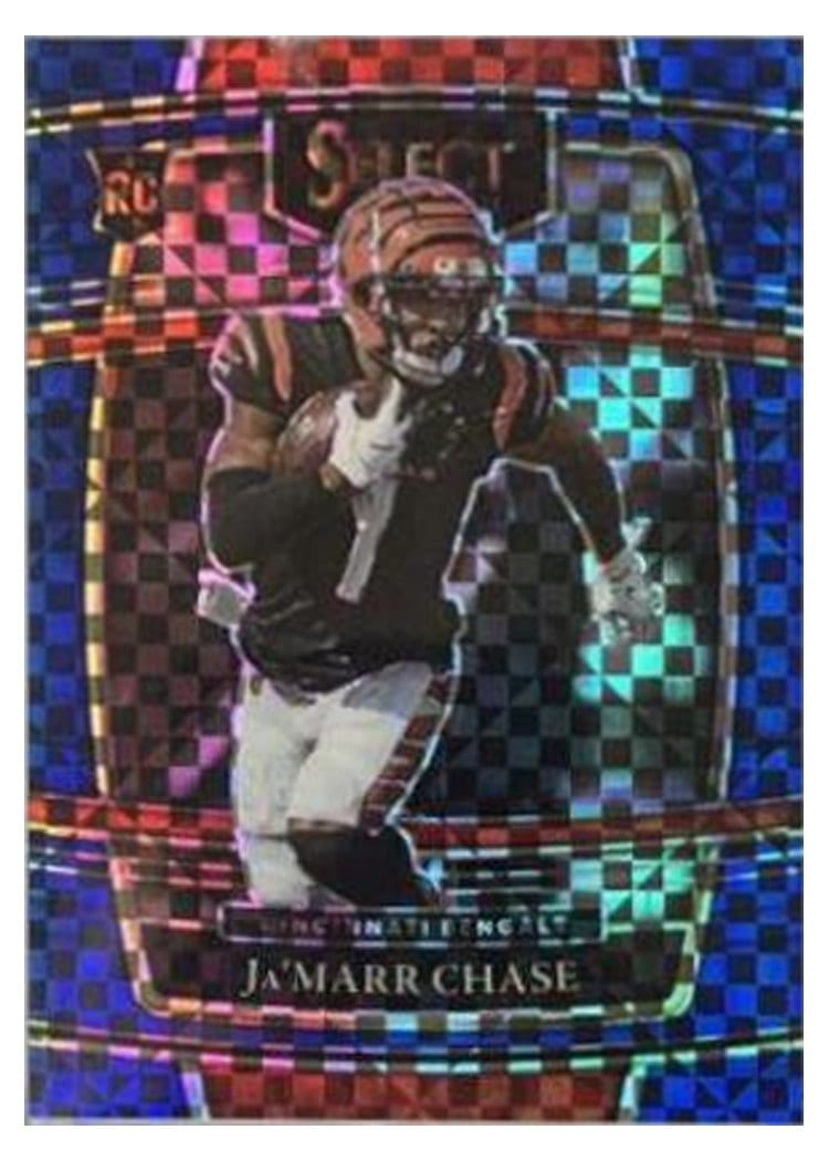 2021 Panini Select Ja'Marr Chase #147 card