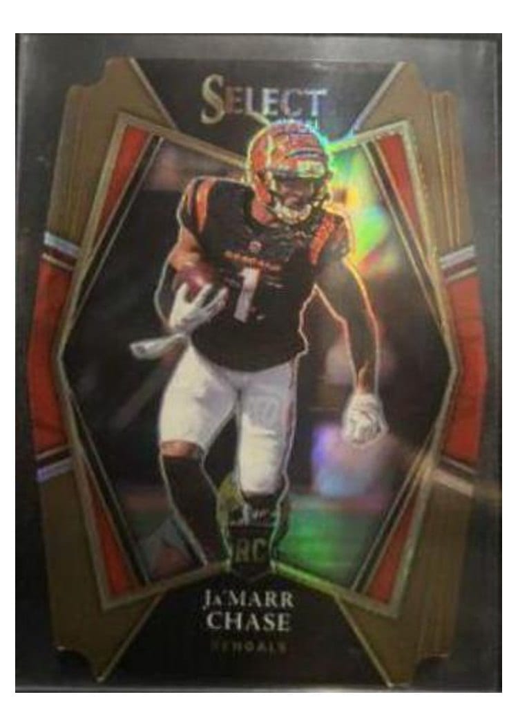 2021 Panini Select Ja'Marr Chase #147 card