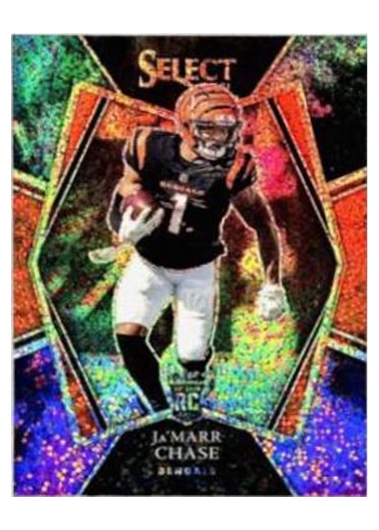 2021 Panini Select Ja'Marr Chase #147 card