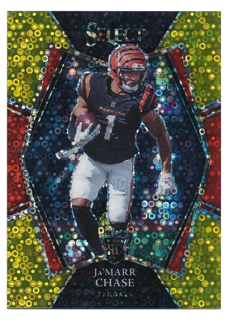 2021 Panini Select Ja'Marr Chase #147 card