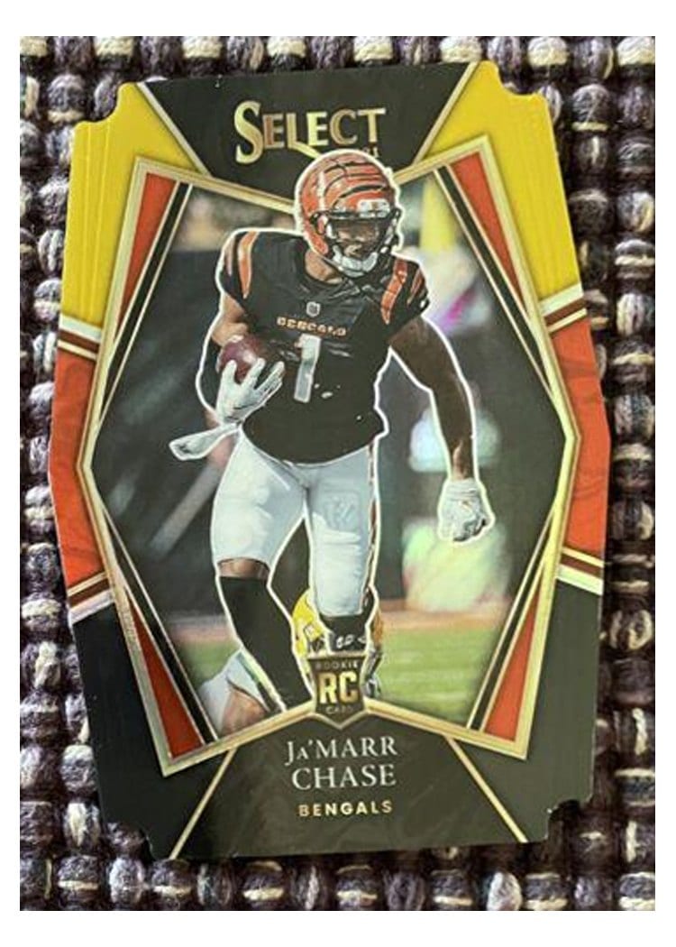 2021 Panini Select Ja'Marr Chase #147 card