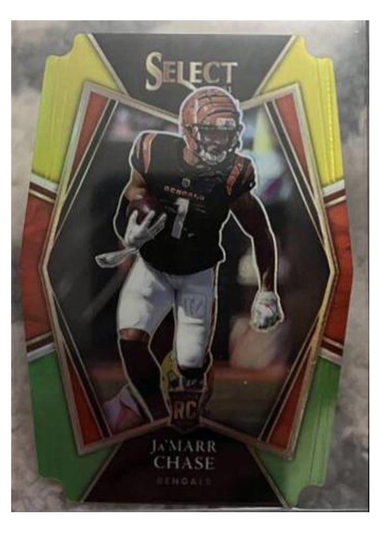 2021 Panini Select Ja'Marr Chase #147 card