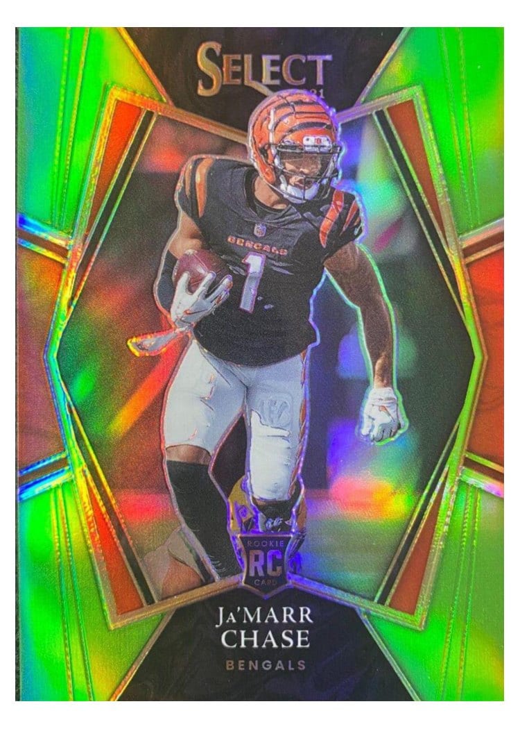 2021 Panini Select Ja'Marr Chase #147 card