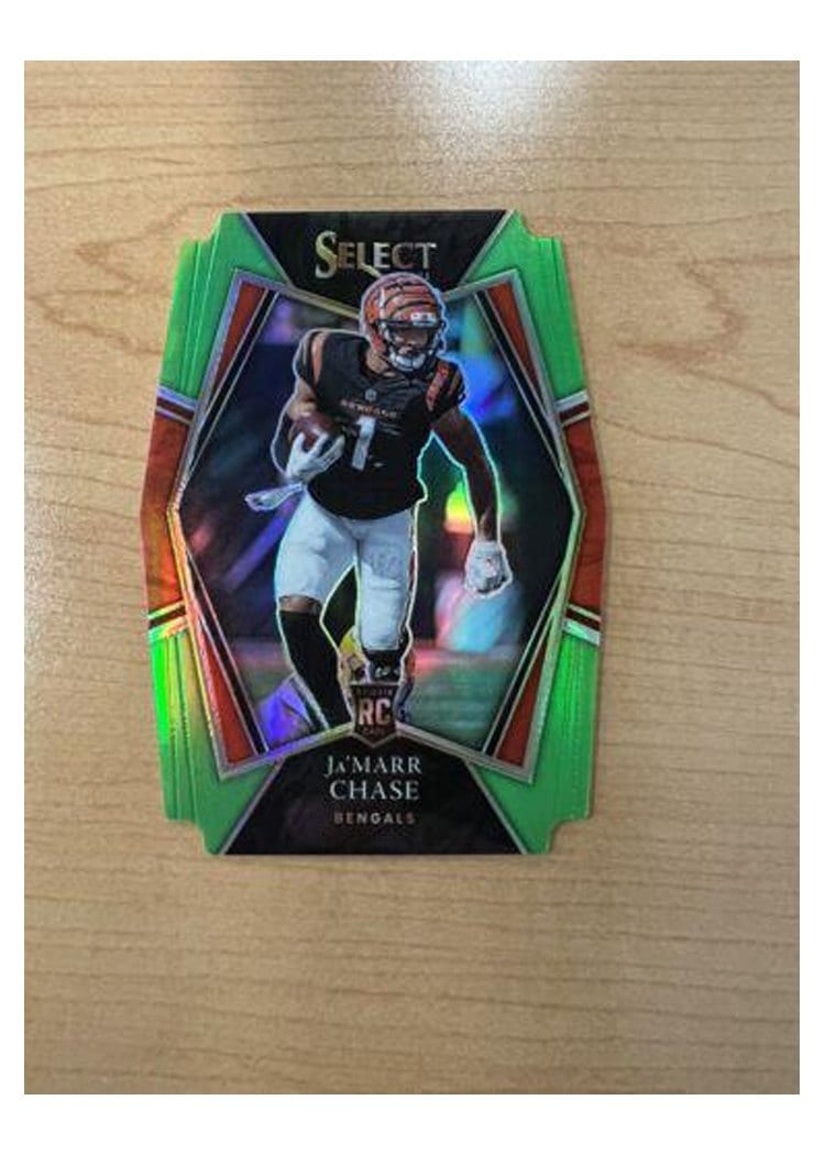 2021 Panini Select Ja'Marr Chase #147 card