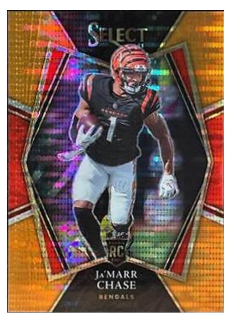 2021 Panini Select Ja'Marr Chase #147 card