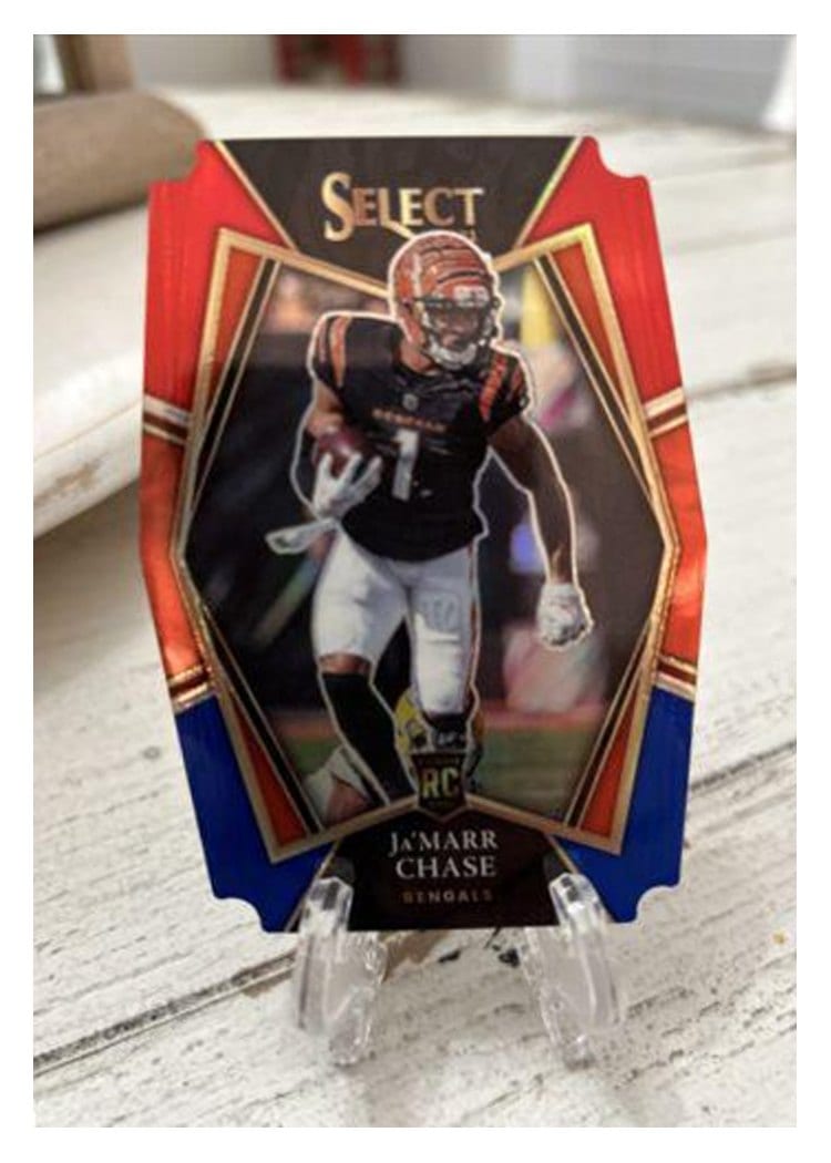 2021 Panini Select Ja'Marr Chase #147 card