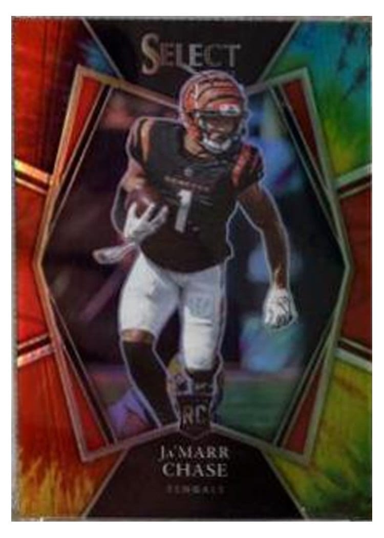 2021 Panini Select Ja'Marr Chase #147 card