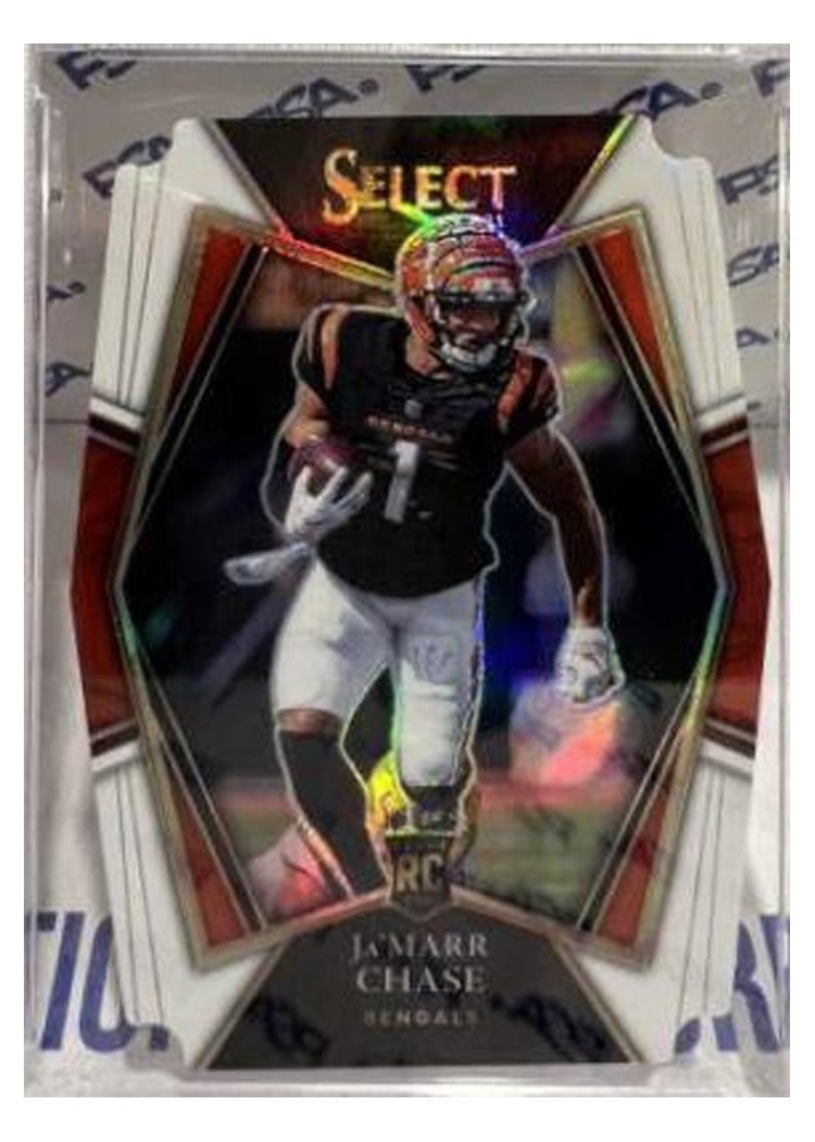 2021 Panini Select Ja'Marr Chase #147 card