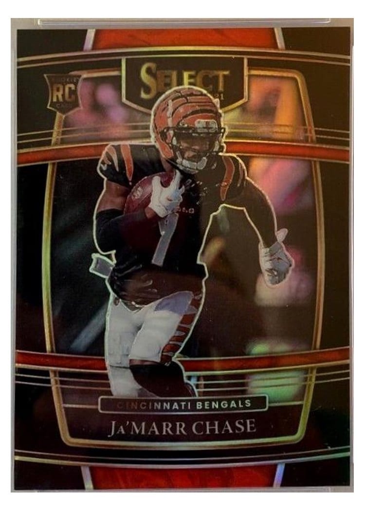 2021 Panini Select Ja'Marr Chase #47 card