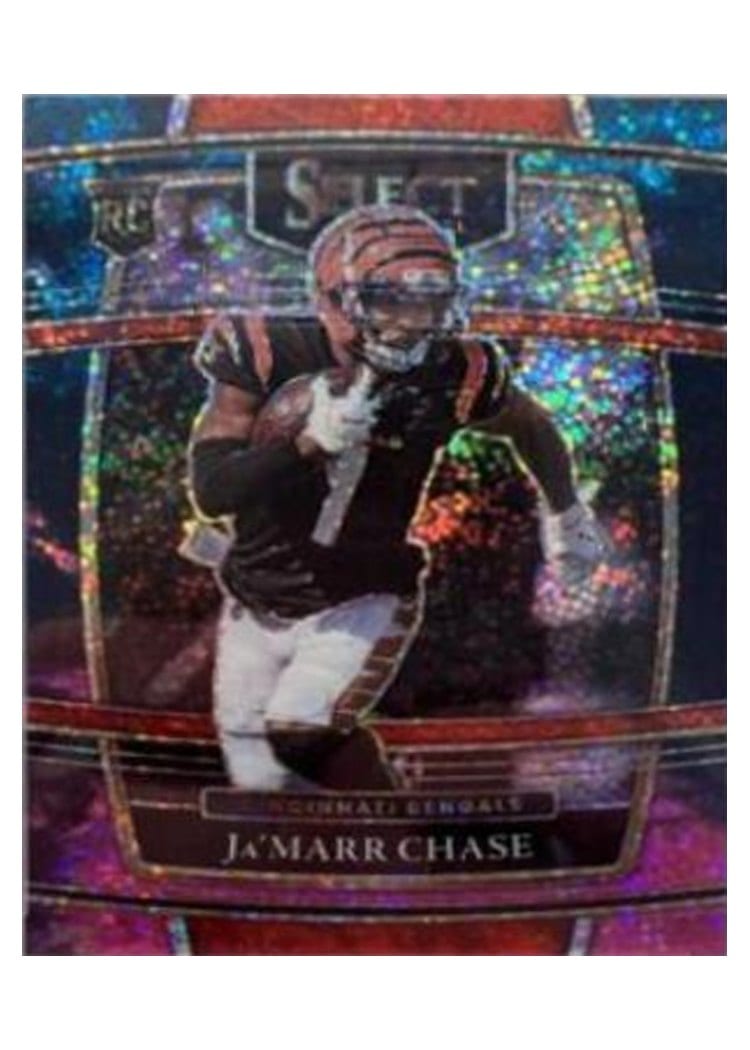 2021 Panini Select Ja'Marr Chase #47 card