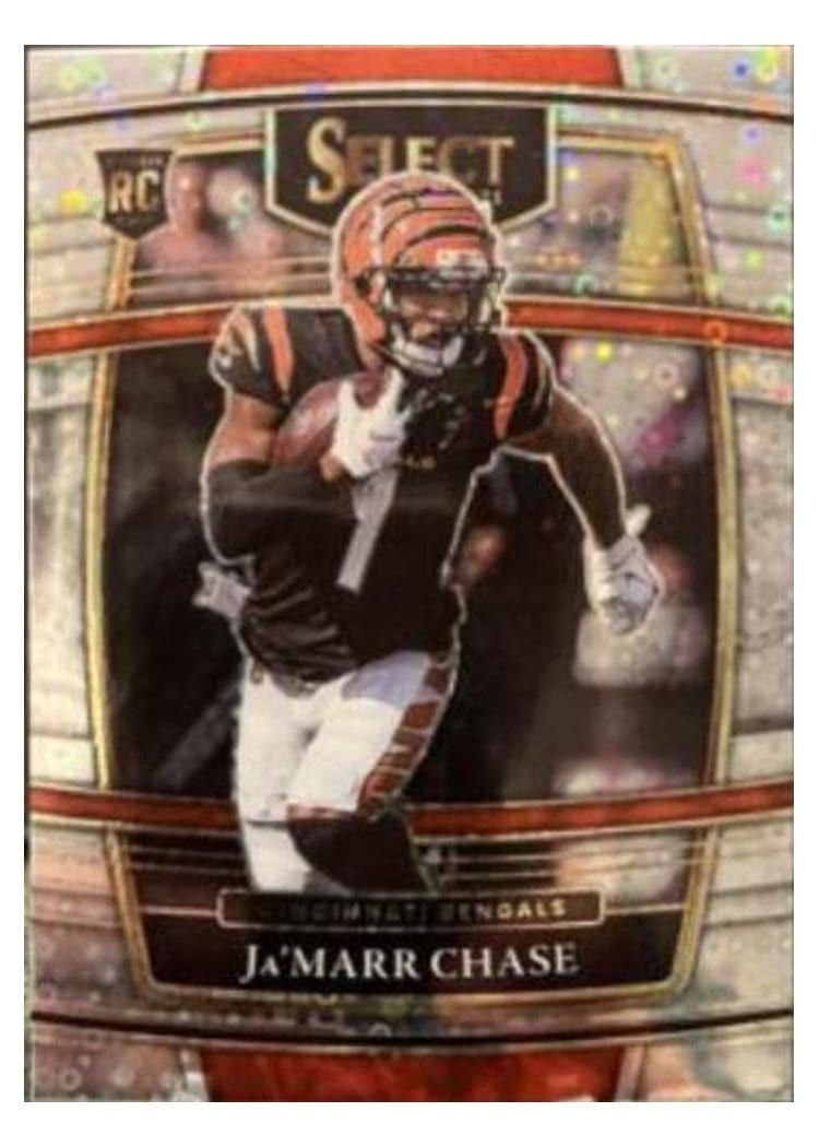 2021 Panini Select Ja'Marr Chase #47 card