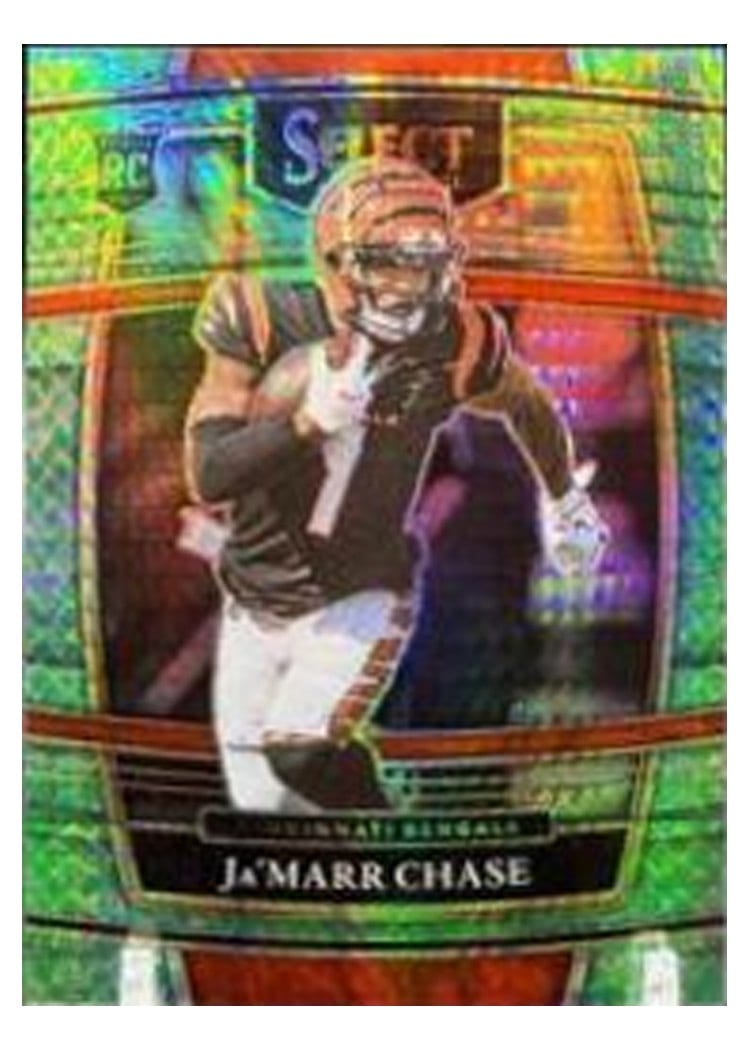 2021 Panini Select Ja'Marr Chase #47 card